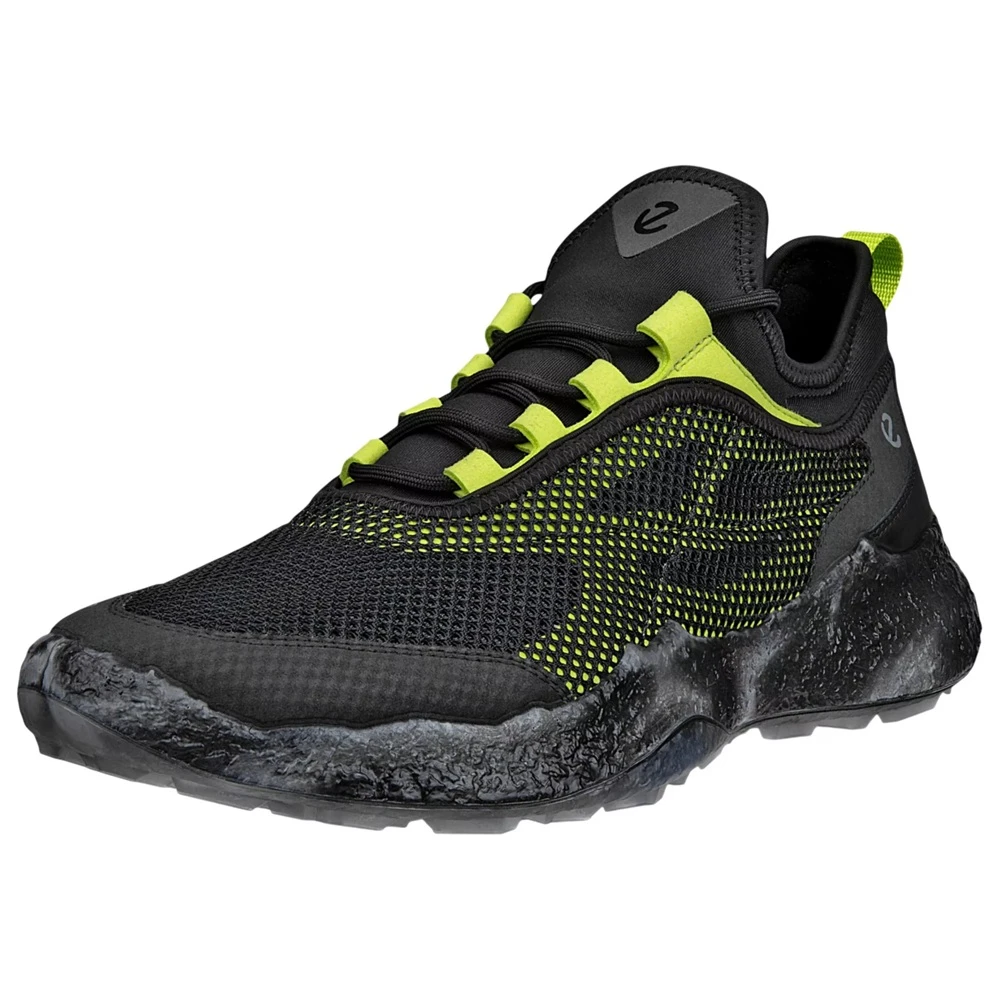 Ecco Men's Biom H5 Textile Golf Shoes - Black/Lime - Maple Hill Golf